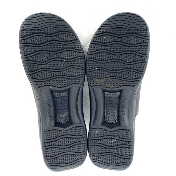 Dansko Calla Black Leather Clogs Women’s Size EU 40 US 9.5-10 - Picture 7 of 11